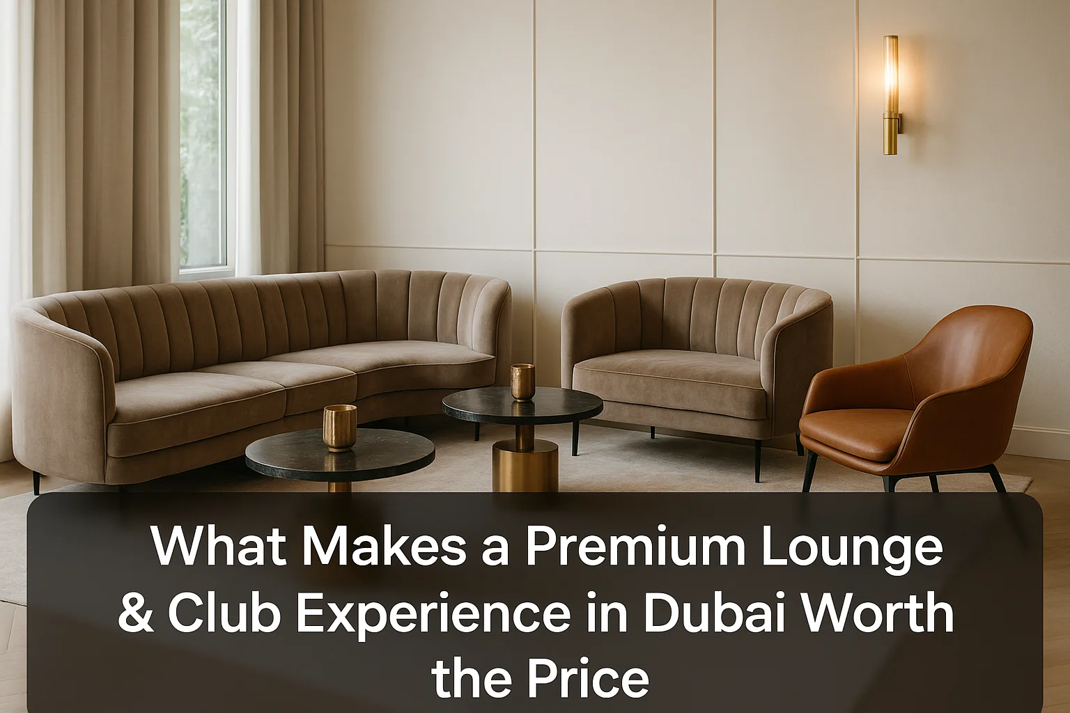 Premium Lounge & Club Experience
